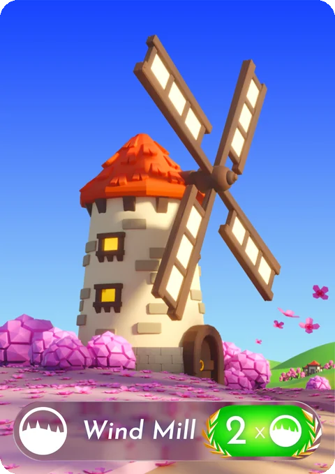 Wind Mill card