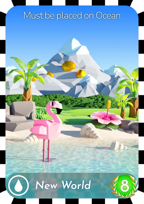 New World card