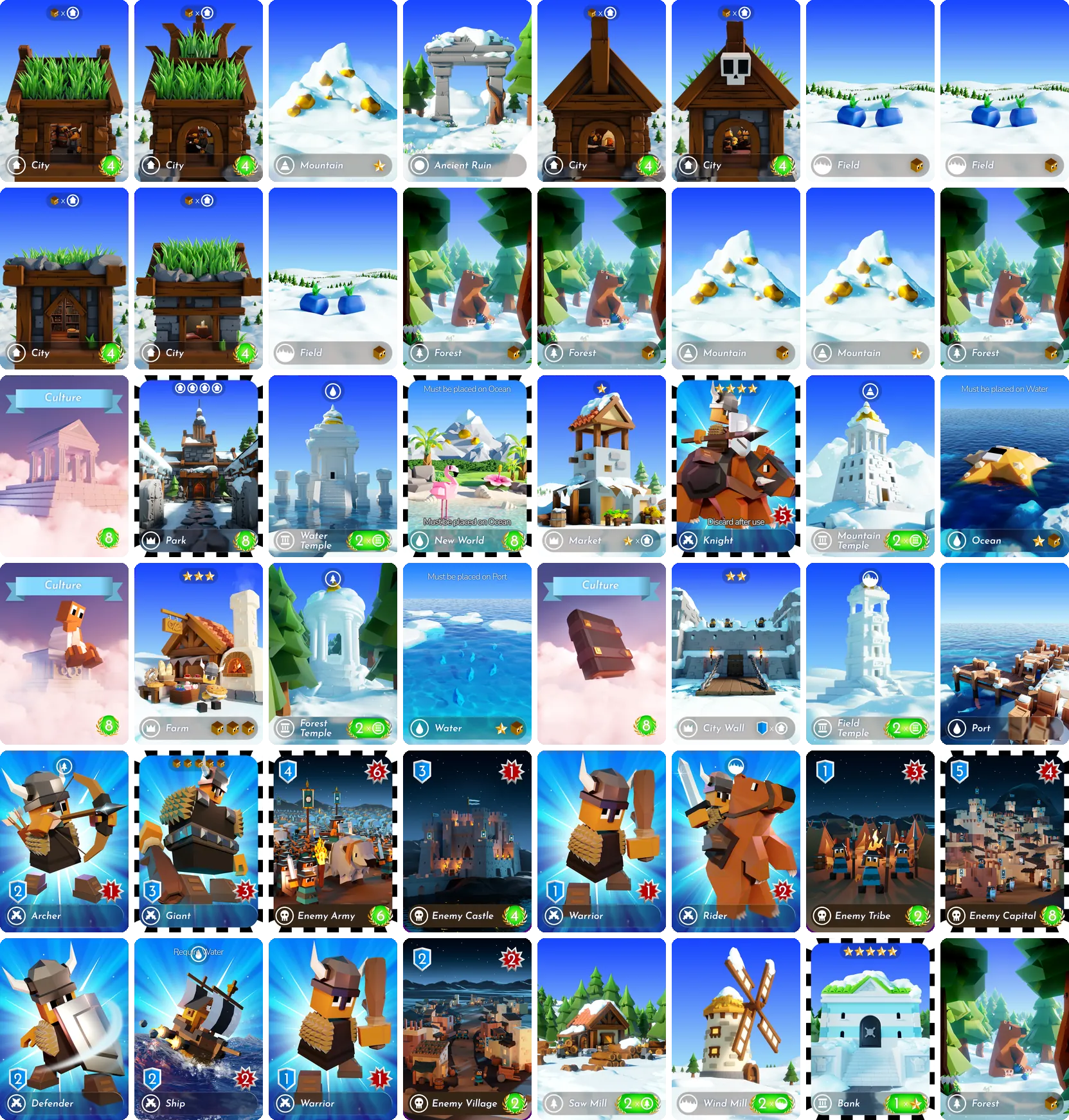 All 48 Bardur cards