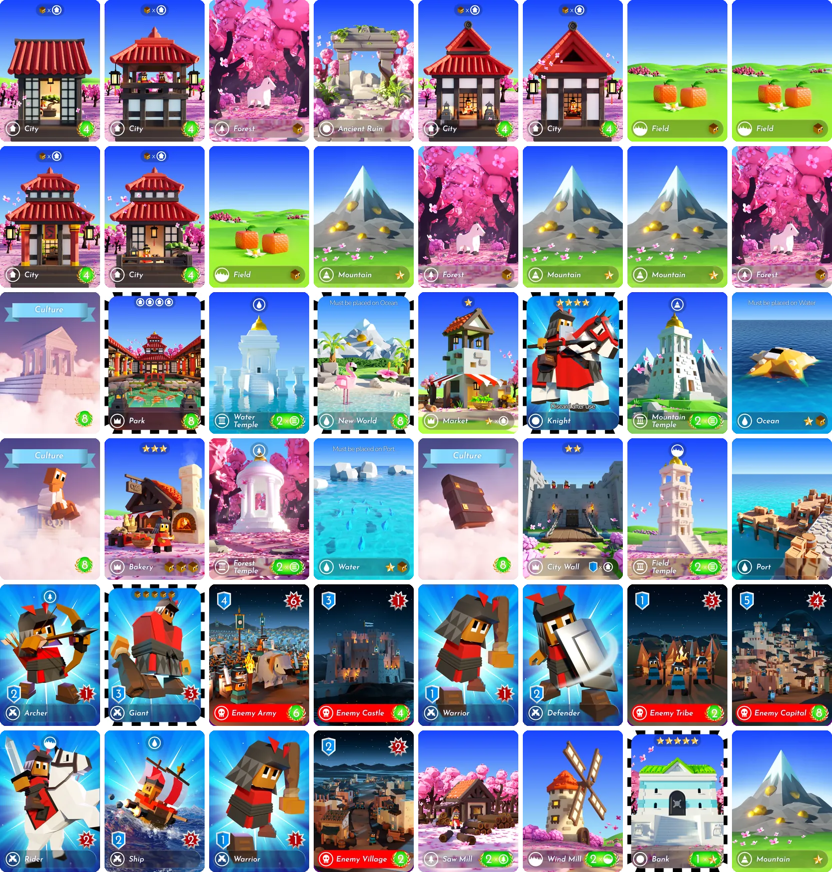 All 48 Xin-xi cards